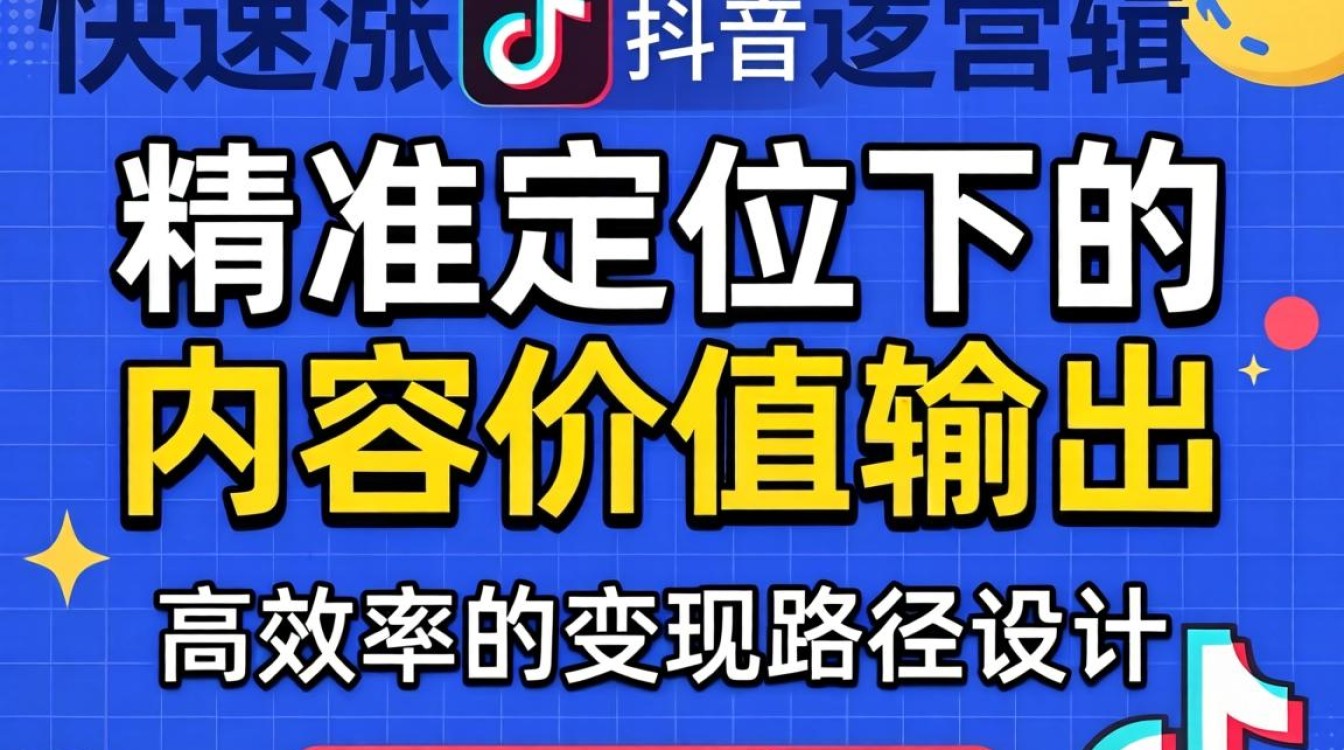 抖音如何快速涨粉?抖音运营从零到变现实战教程 抖音运营从零到变现实战教程
