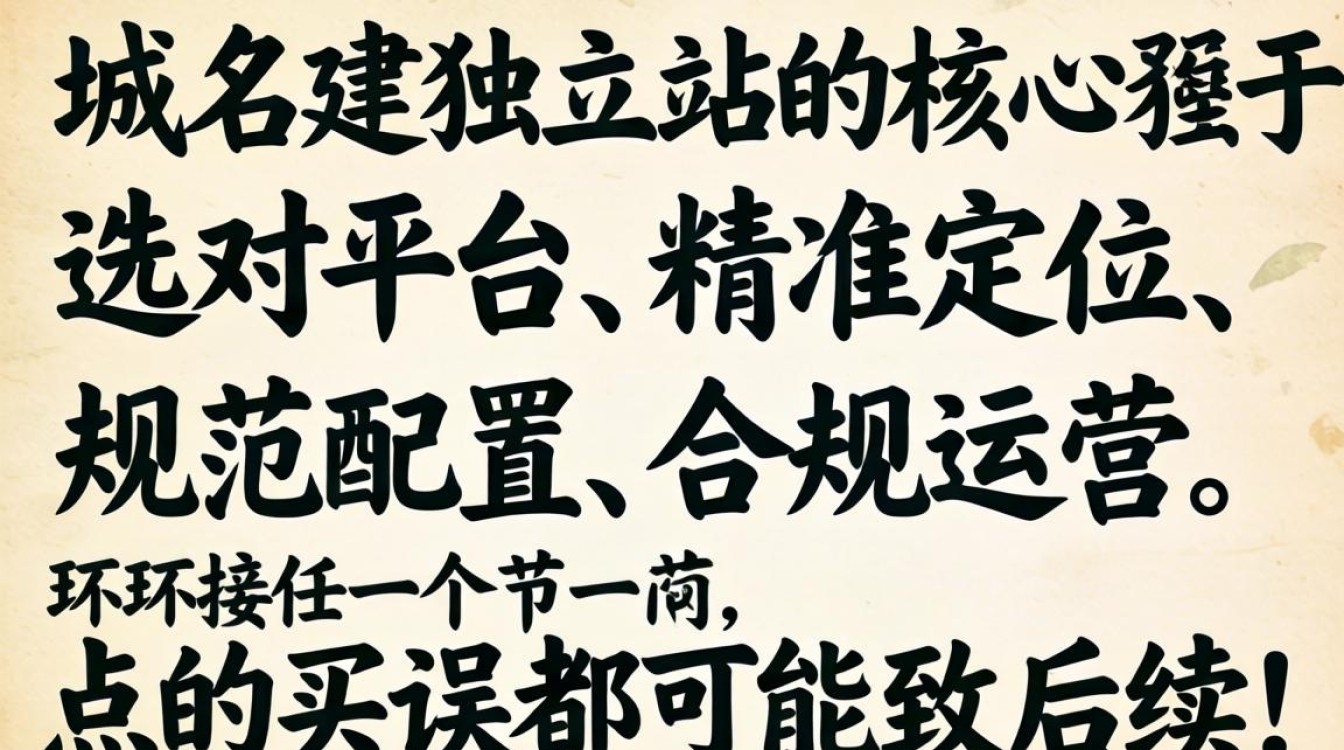 新手买域名建独立站详细步骤