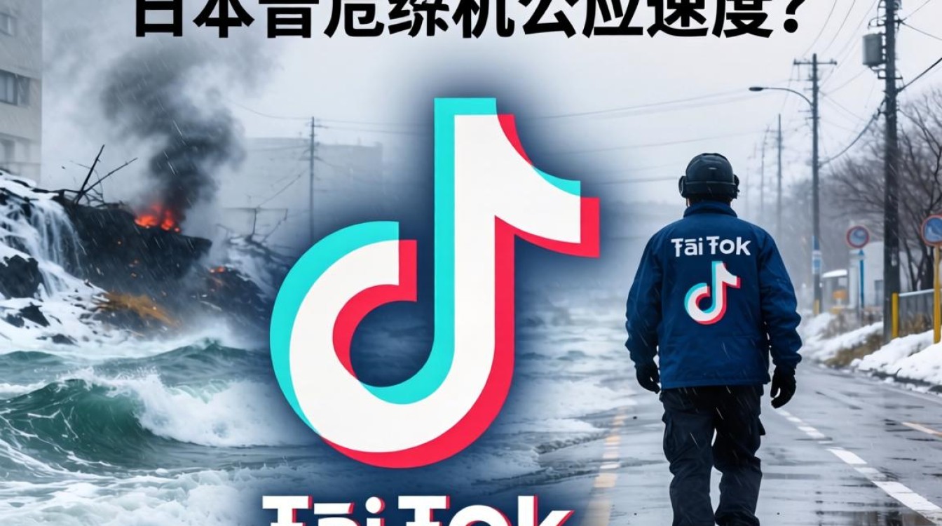 TikTok如何应对日本大地震