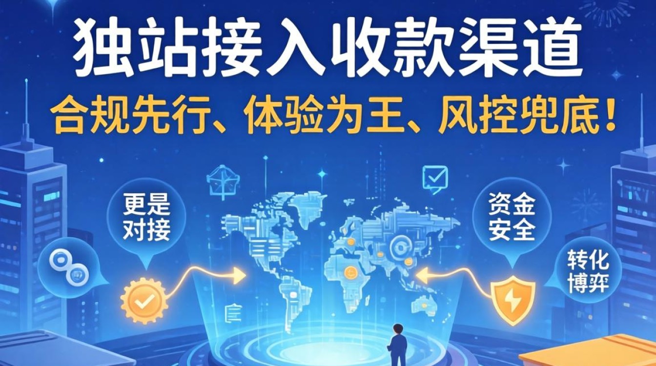 独立站怎么接入收款渠道