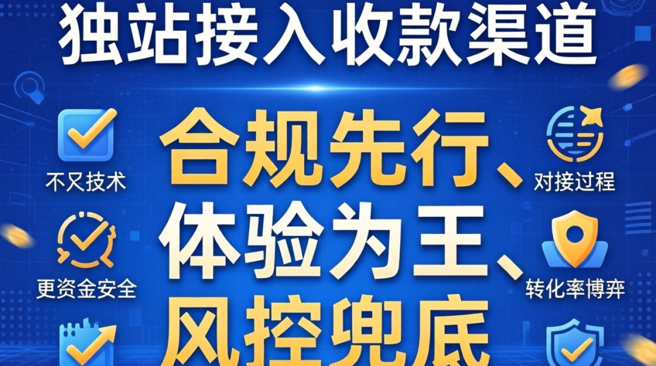 独立站怎么接入收款渠道