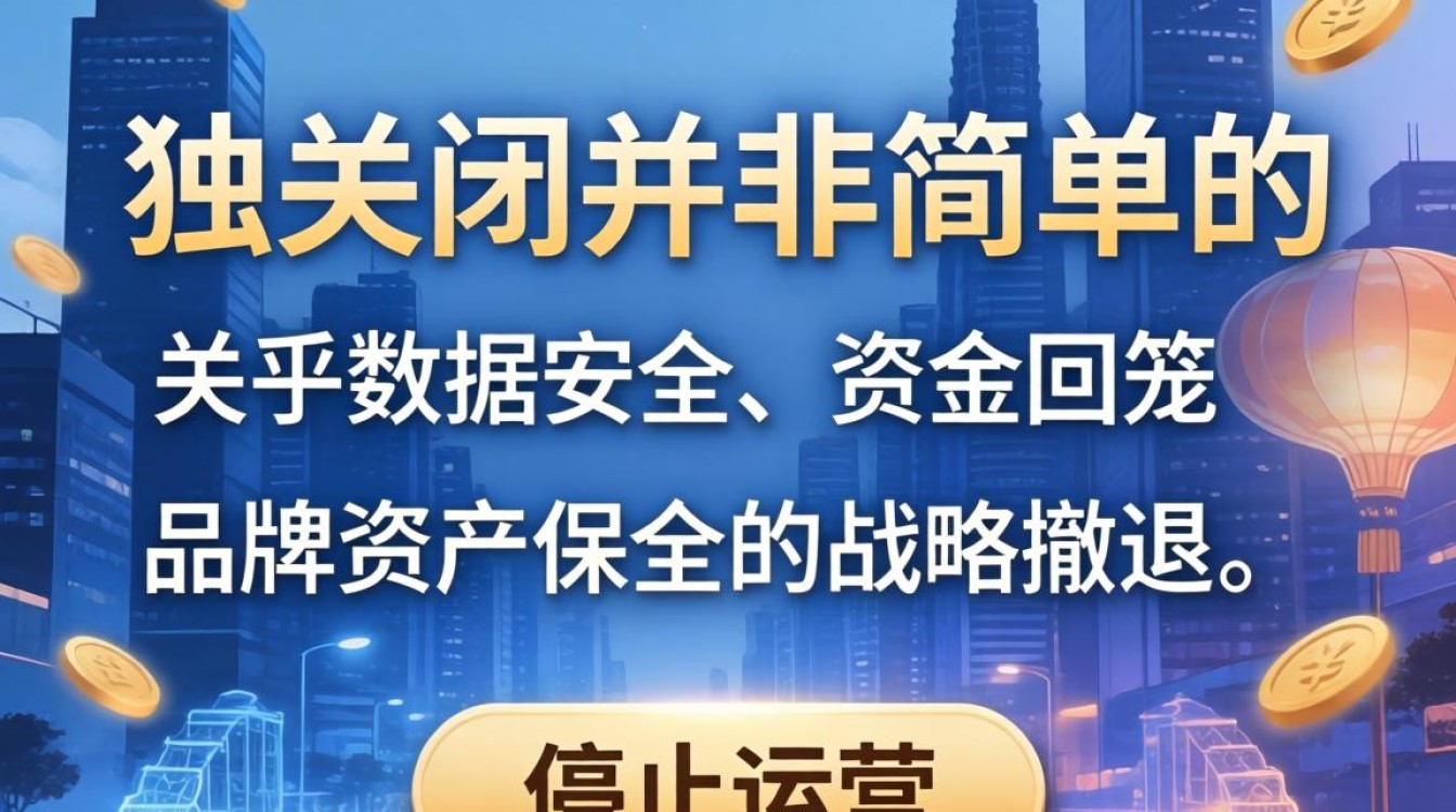独立站关闭详细步骤教程