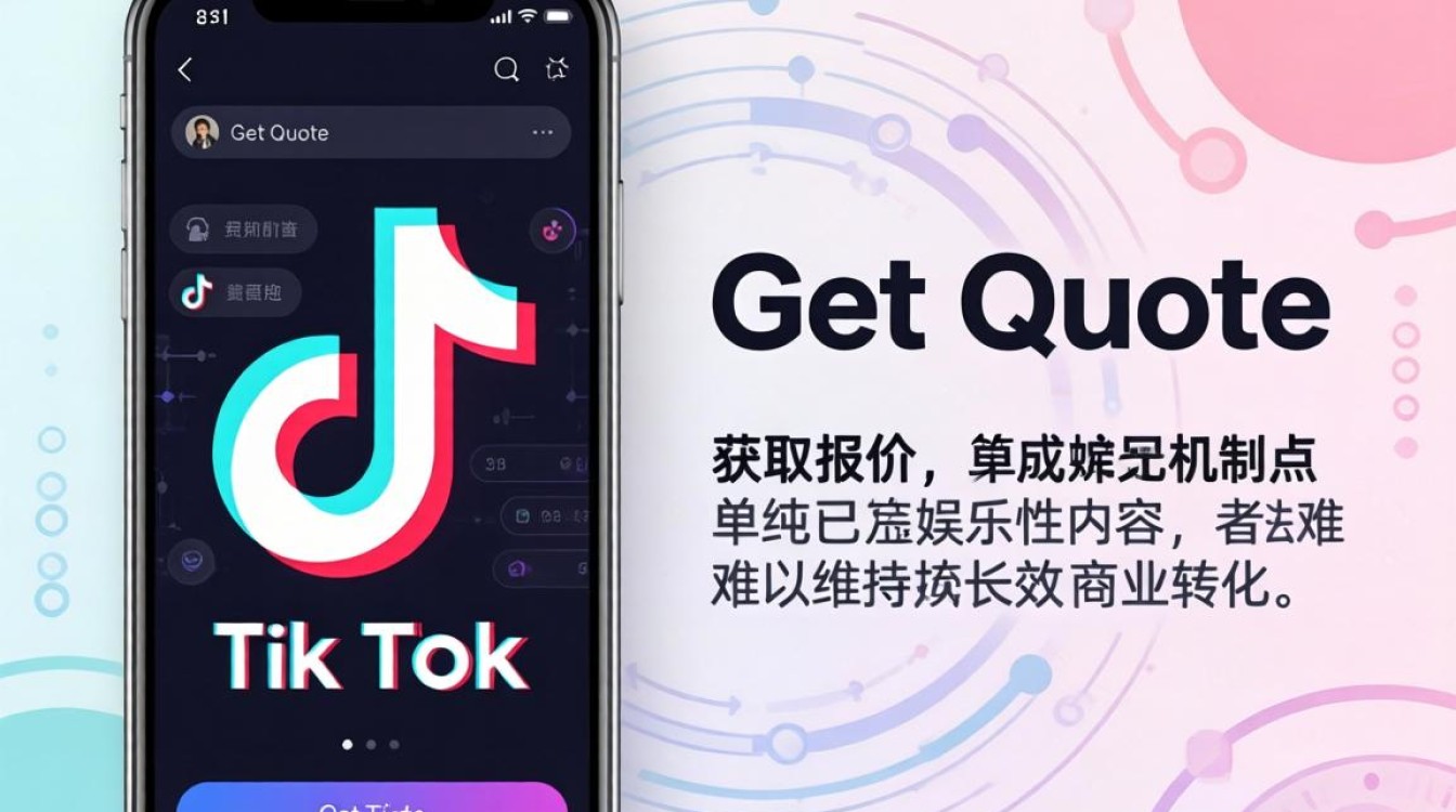 TikTok发布视频get quote怎么弄