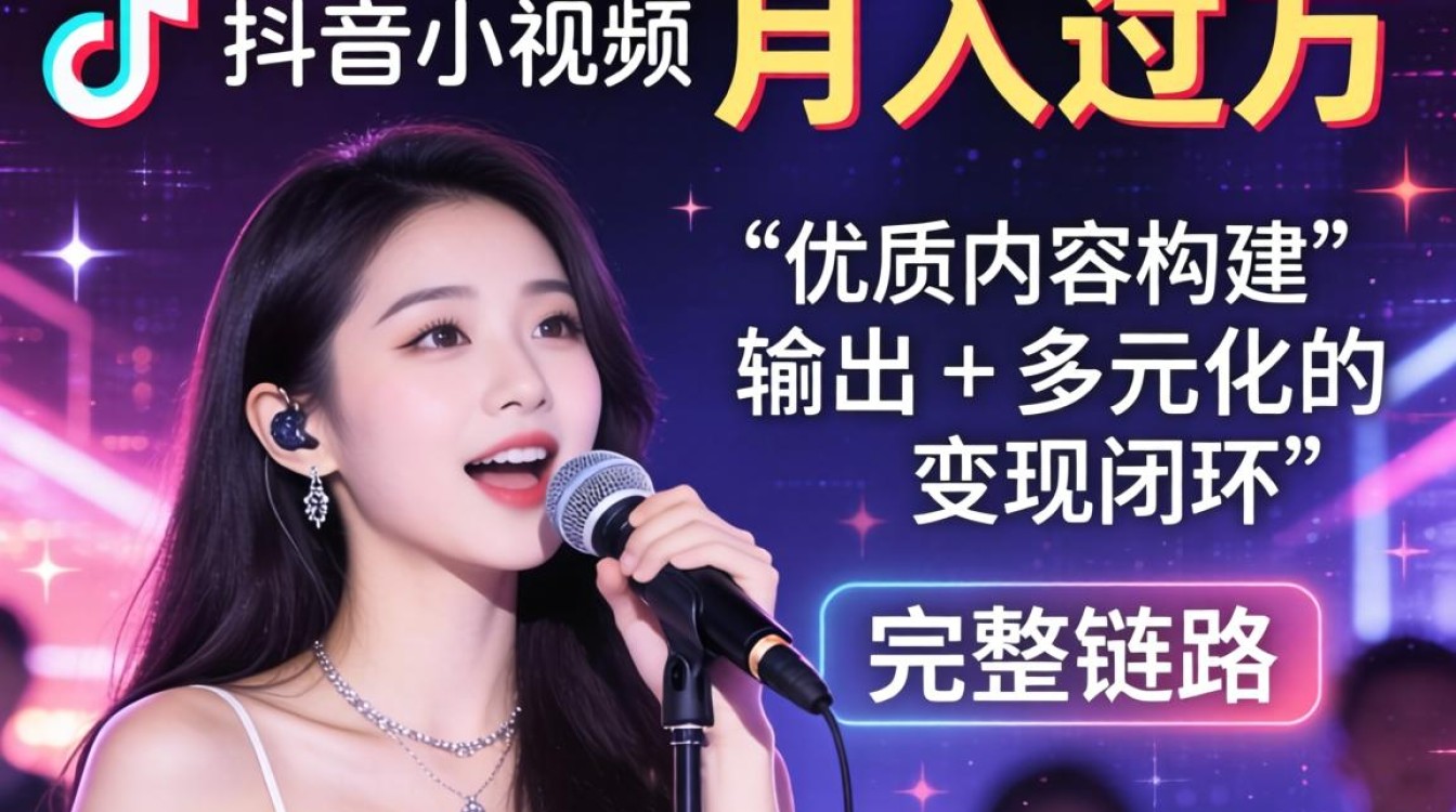 唱歌视频如何快速变现赚钱