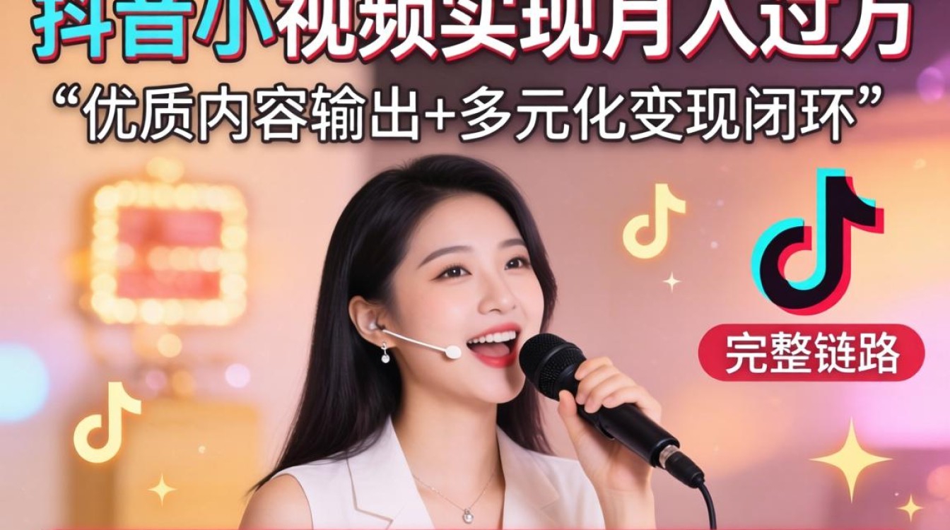 唱歌视频如何快速变现赚钱