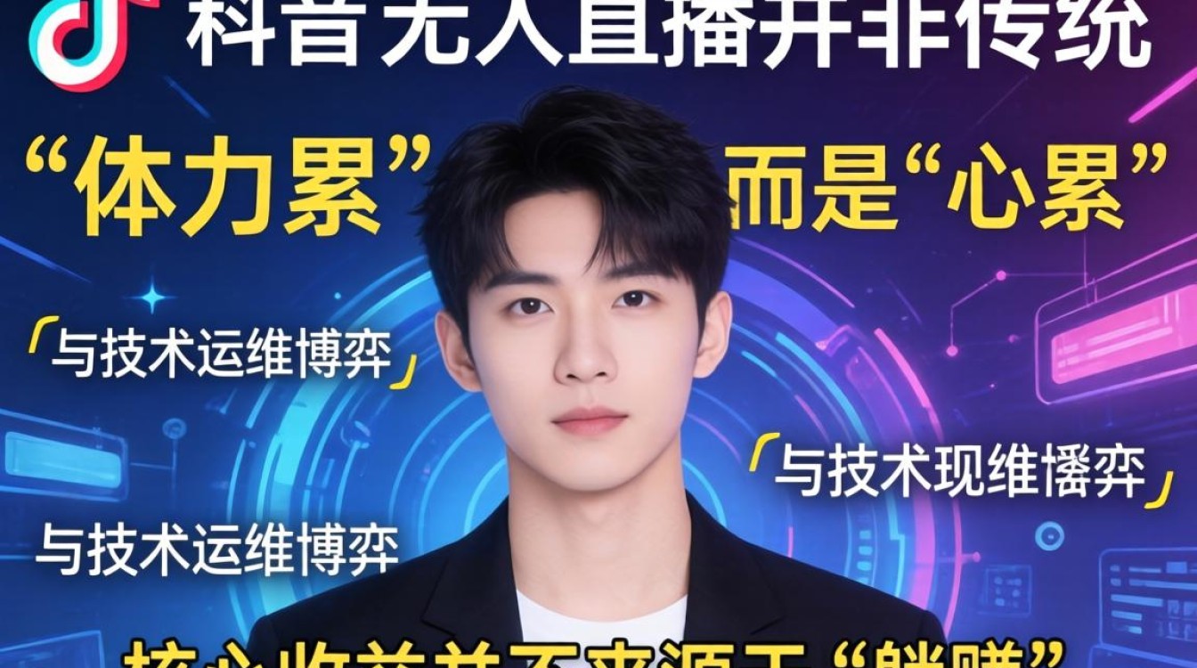 TikTok无人直播累吗