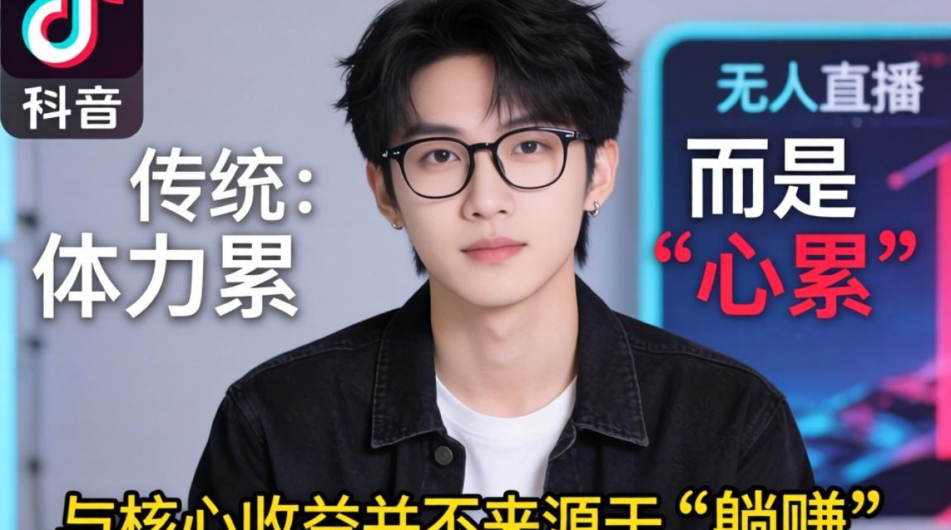 TikTok无人直播累吗