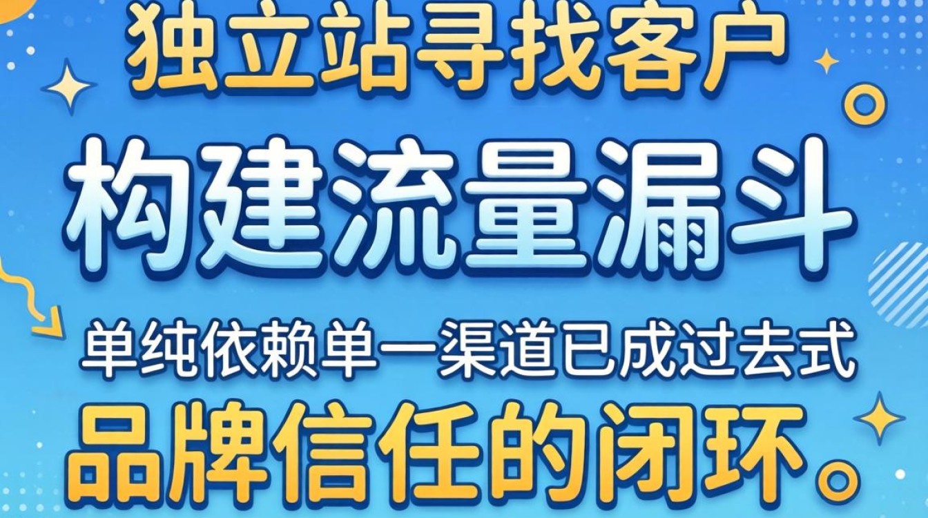 跨境独立站怎么寻找客户?独立站如何快速引流获客? 跨境独立站怎么寻找客户