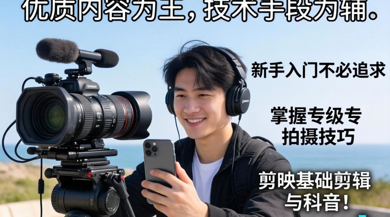 抖音怎么拍视频新手入门必看教程大全