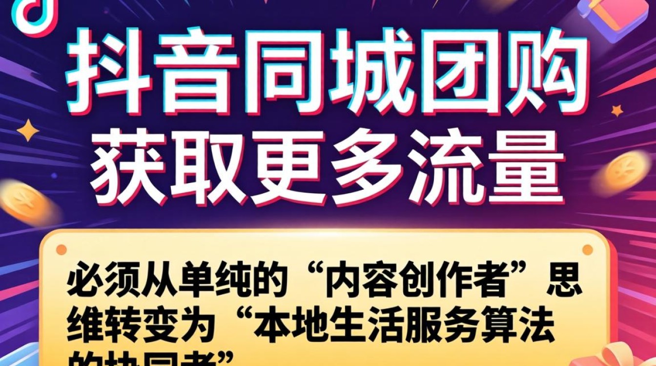 抖音同城团购流量算法解析