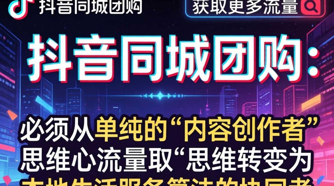 抖音同城团购流量算法解析