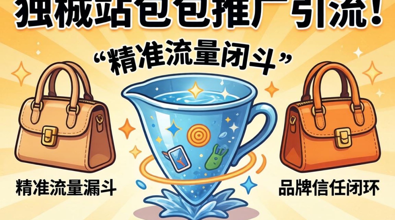 独立站包包怎么推广引流