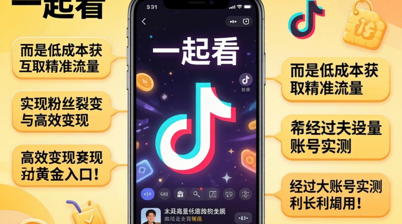 抖音一起看怎么赚钱