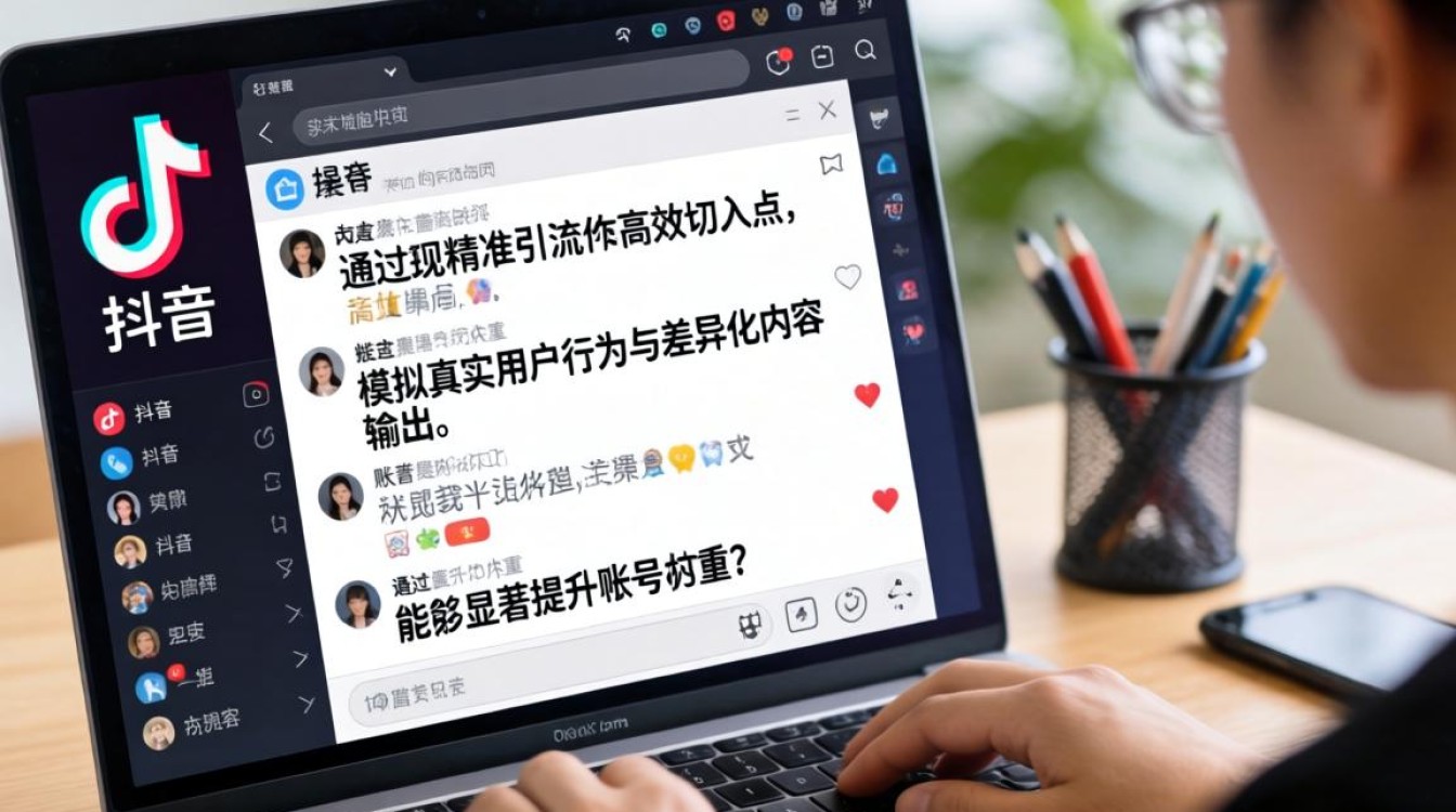 用电脑看抖音怎么画评论