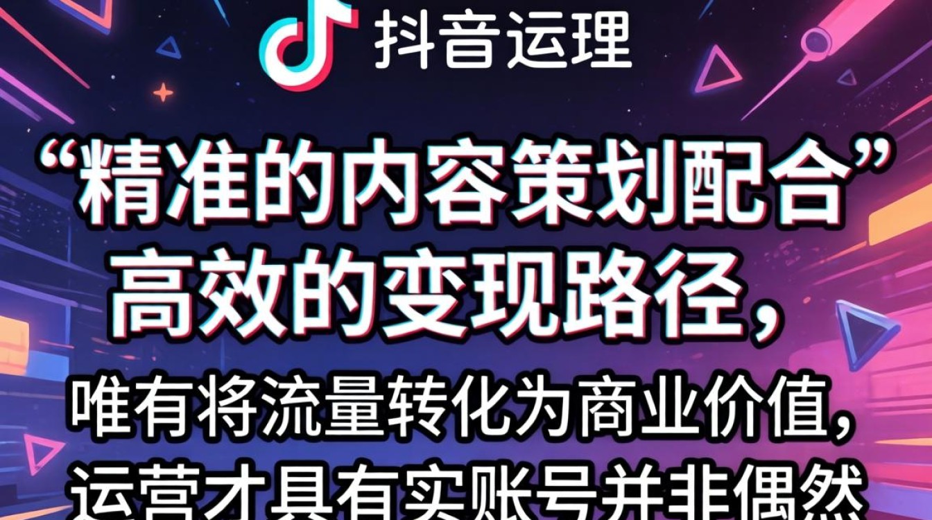抖音视频策划运营技巧与变现方法