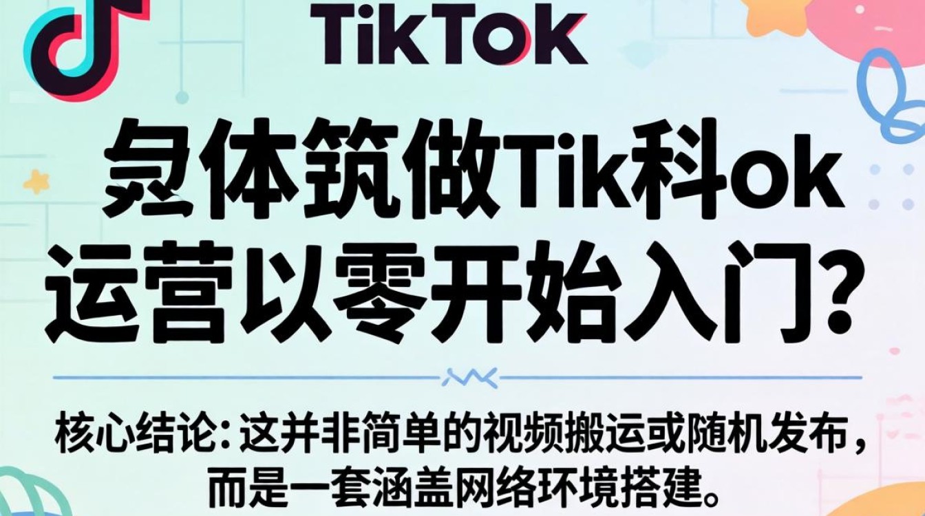 tiktok运营从零开始怎么做