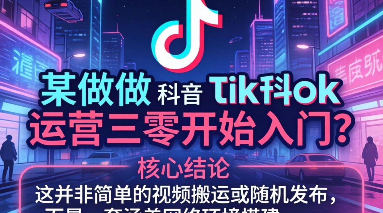 tiktok运营从零开始怎么做