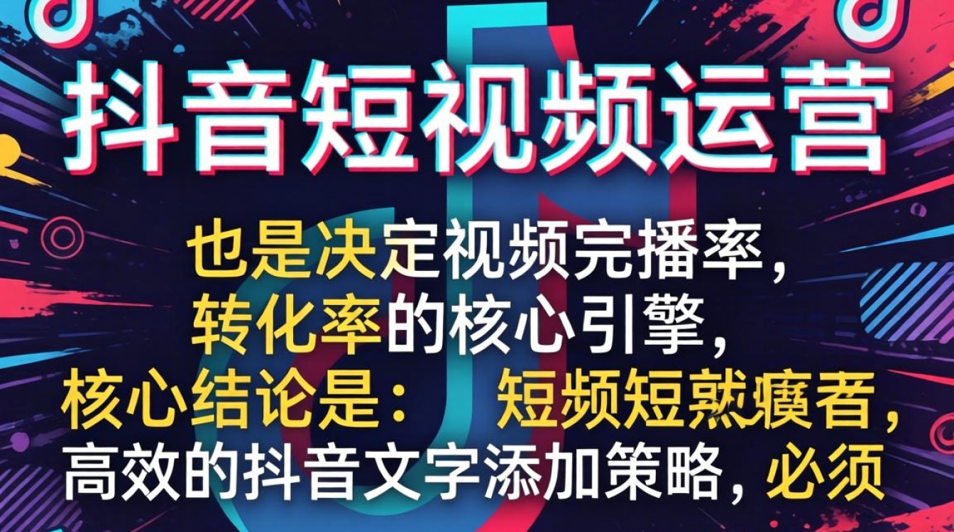 抖音在视频中怎么加文字