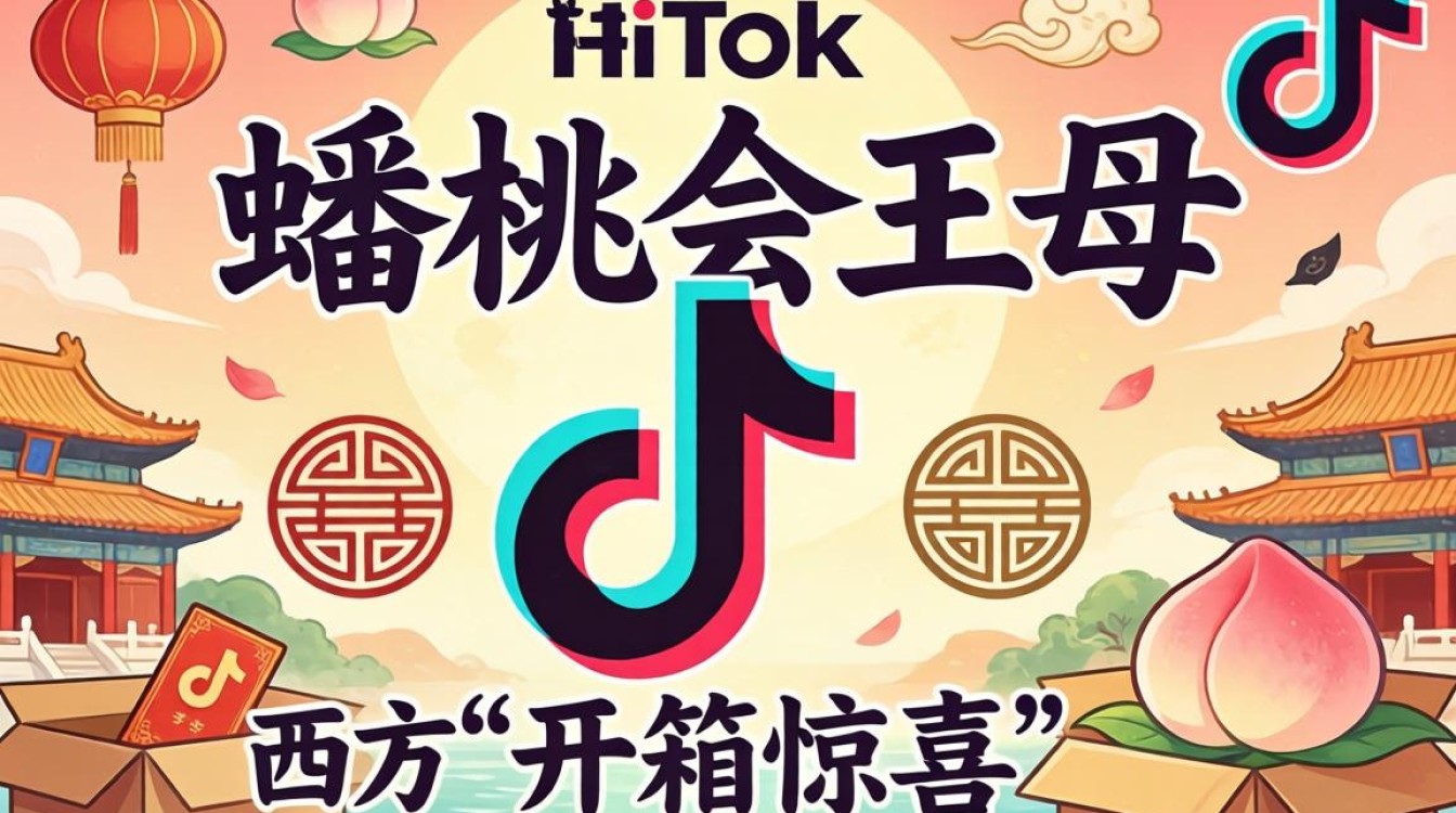 TikTok蟠桃会王母怎么做