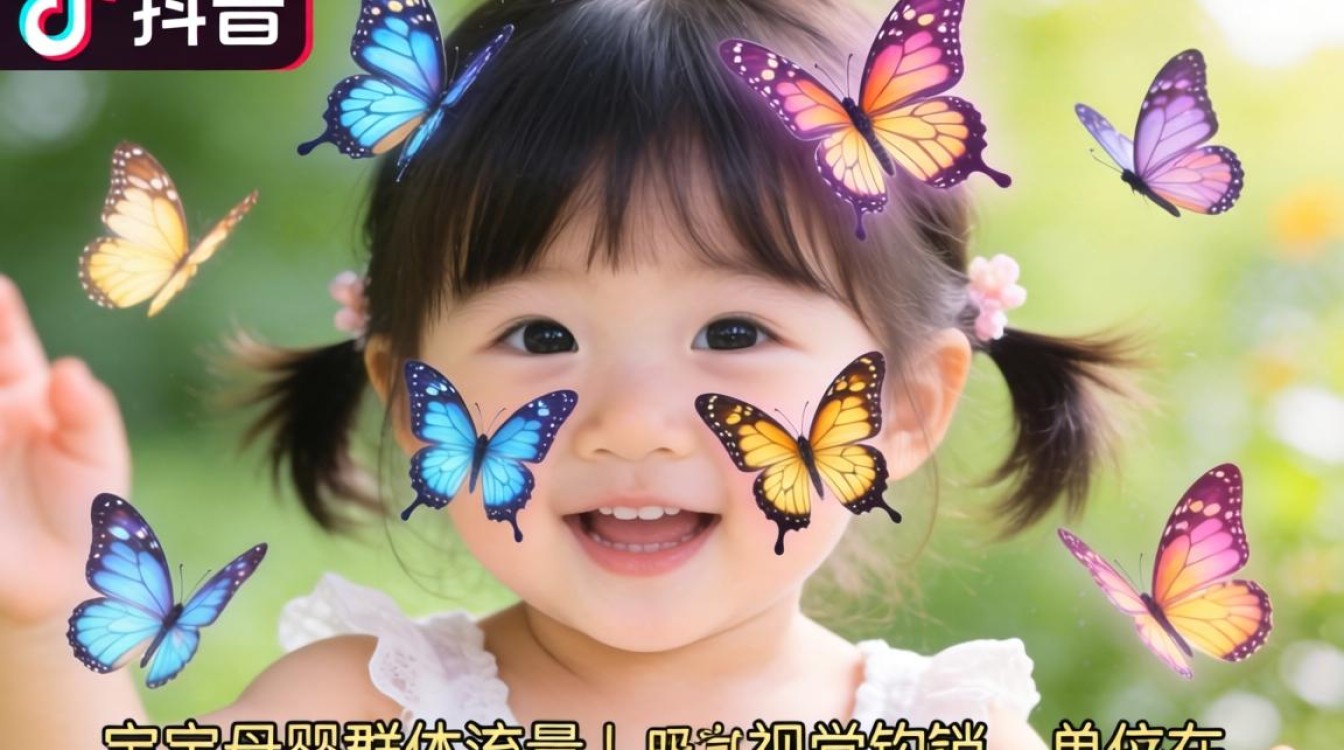 抖音宝宝蝴蝶特效怎么弄