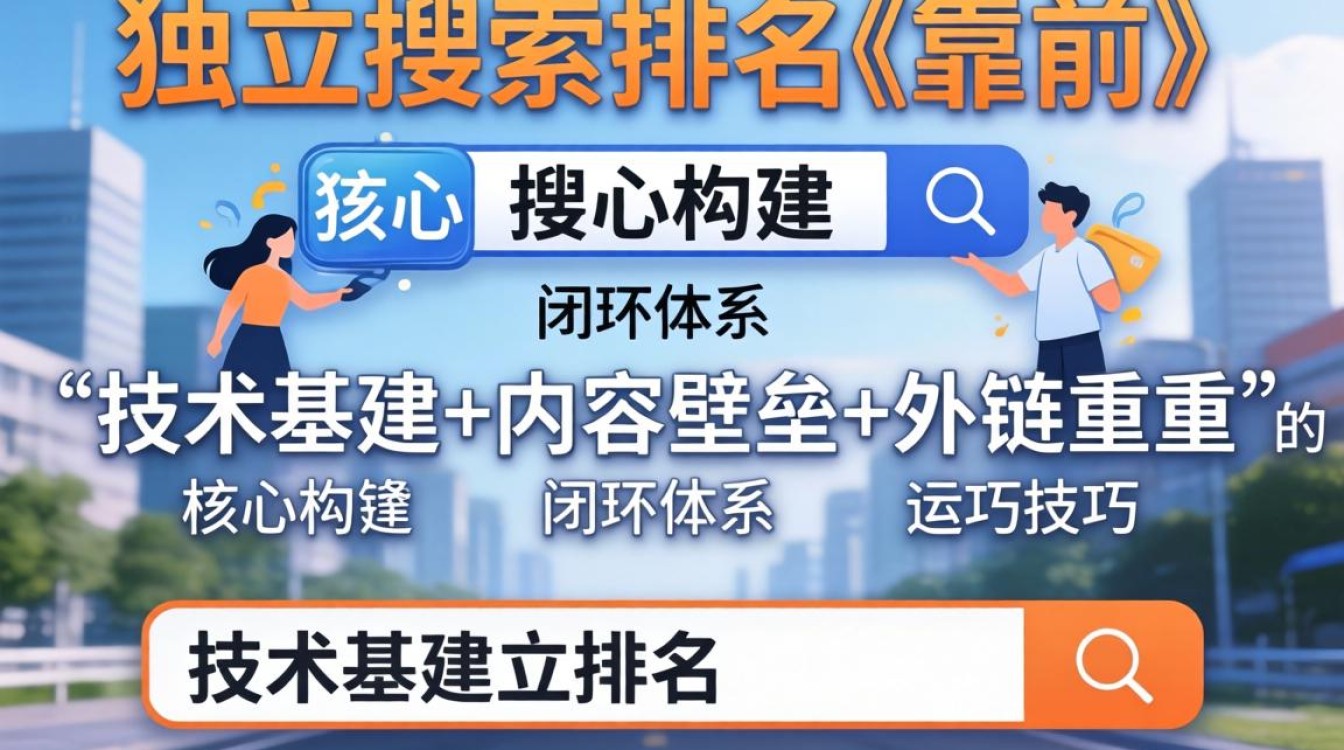 独立站搜索排名怎么靠前