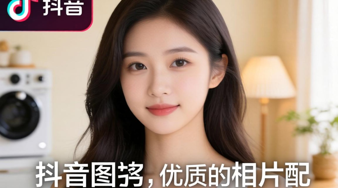 抖音相片上配字怎么操作