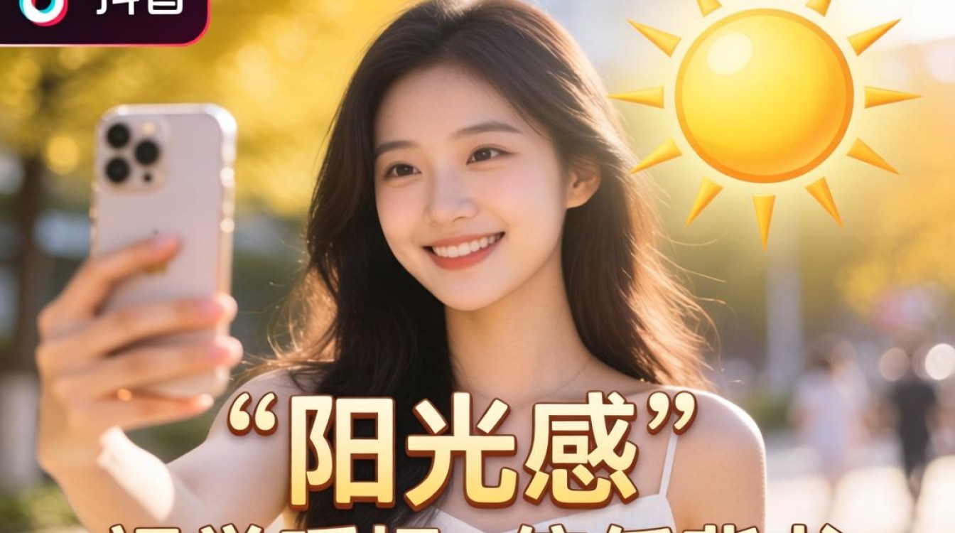 拍抖音怎么才有阳光感呢