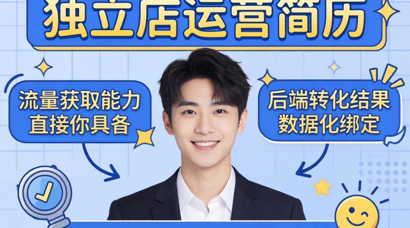 独立站运营简历怎么写