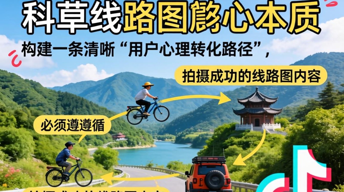 抖音种草线路图怎么拍