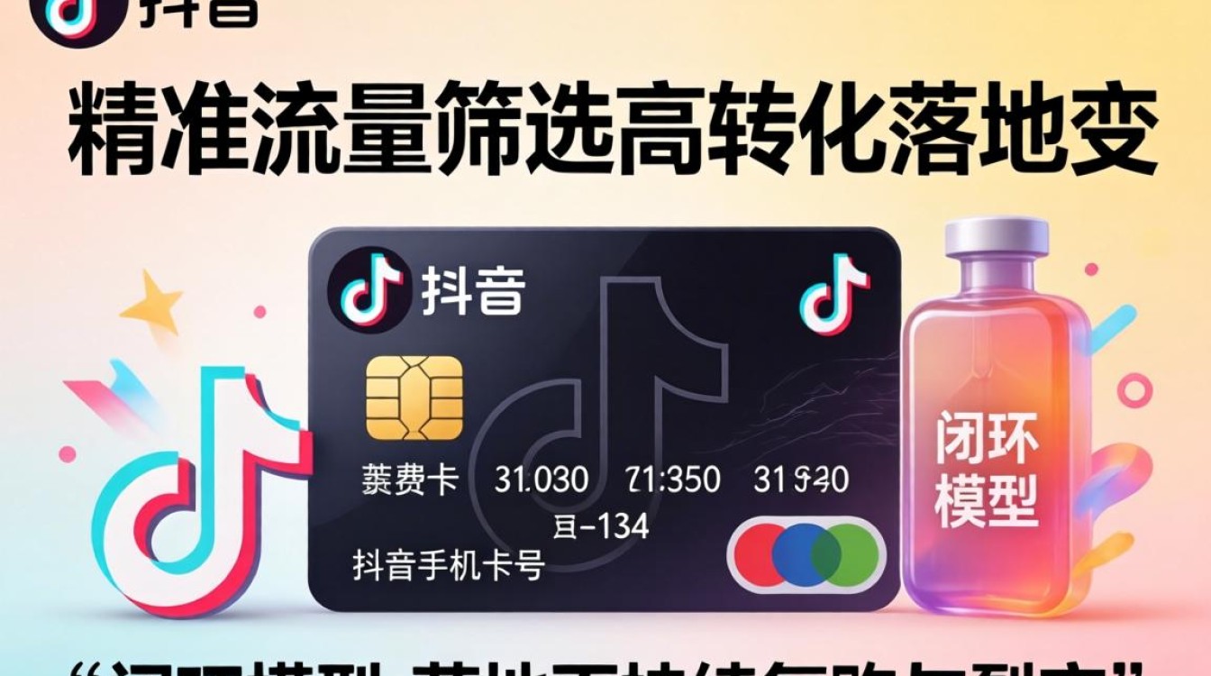 抖音手机卡推广怎么做流量大