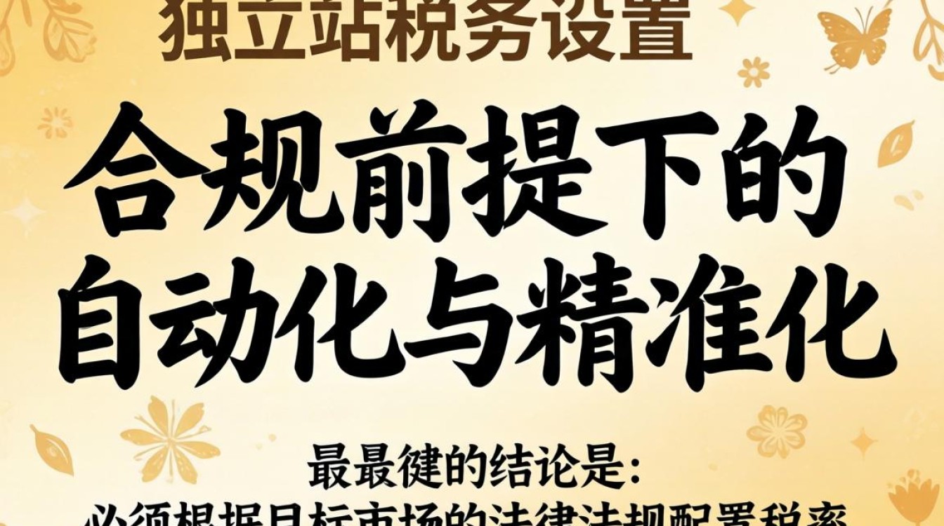 独立站的税怎么设置?独立站税费设置详细步骤 独立站税费设置详细步骤