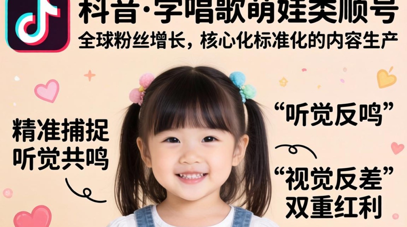 TikTok学唱歌萌娃如何涨粉