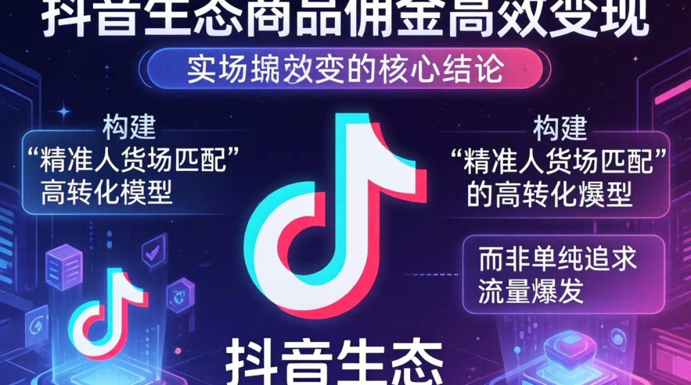 抖音商品佣金怎么赚钱?新手实战运营变现技巧详解 新手实战运营变现技巧详解