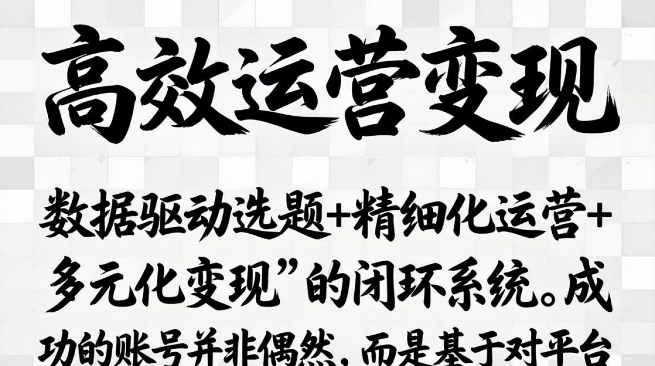 选题高效运营方法与变现技巧,抖音运营怎么变现? 选题高效运营方法与变现技巧