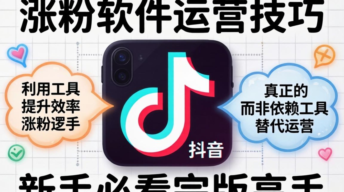 抖音涨粉软件运营技巧有哪些,新手必看完整版攻略 抖音涨粉软件运营技巧有哪些