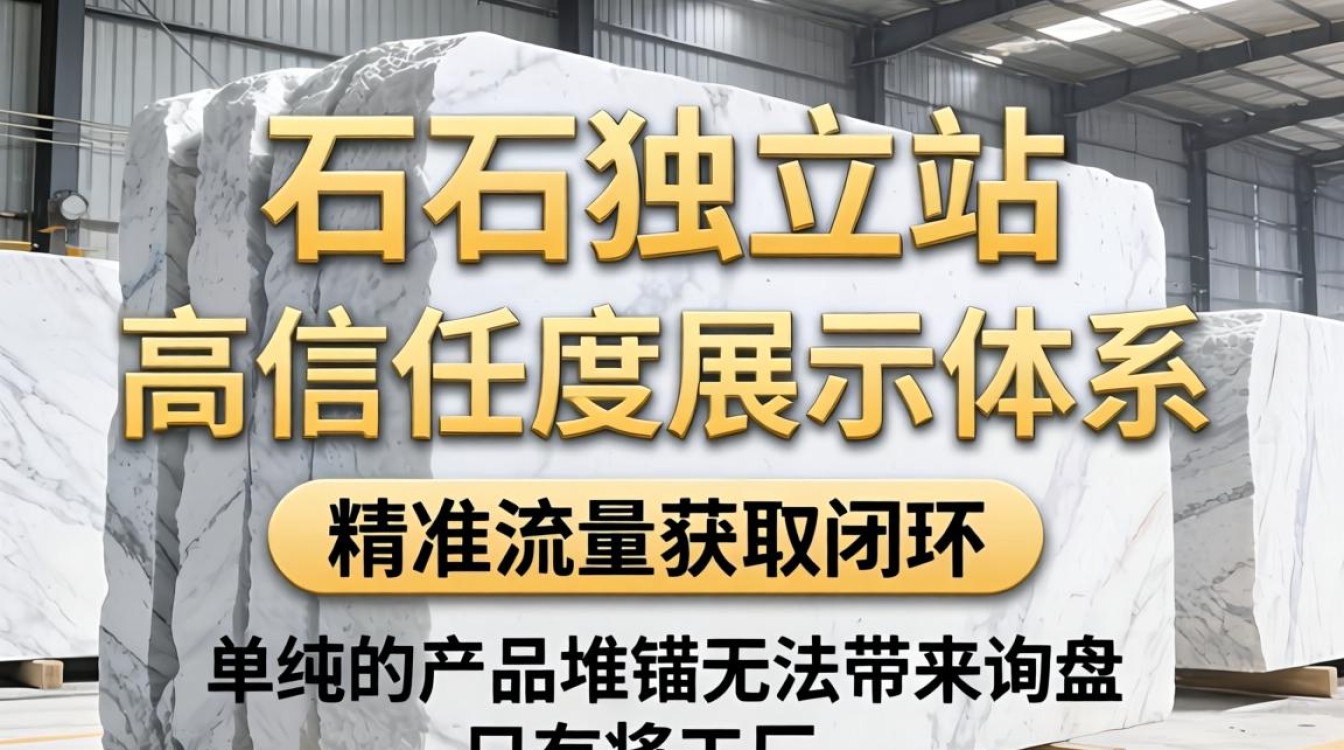 石材独立站怎么做才能赚钱