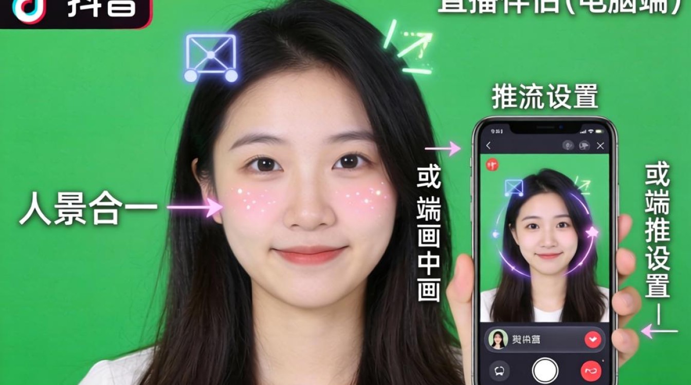 抖音怎么边直播边露脸呢