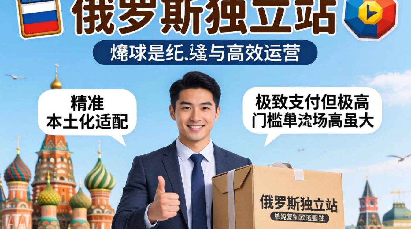 如何快速搭建俄罗斯独立站