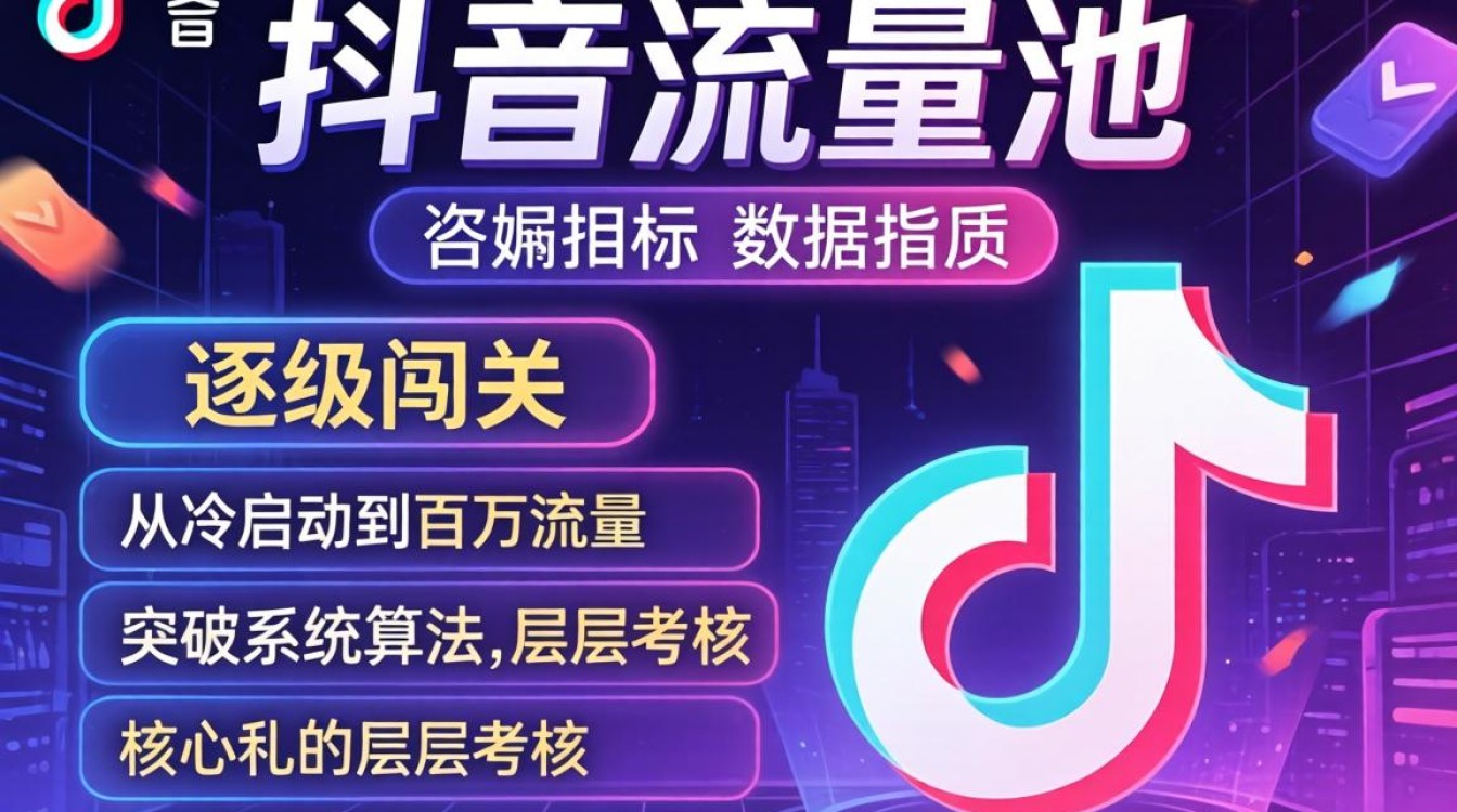 抖音流量池新手入门到变现实操指南