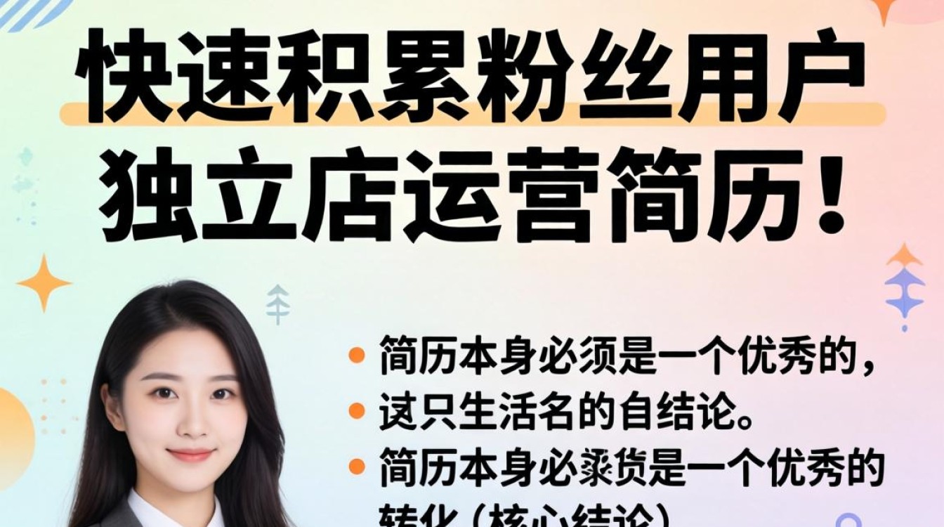 独立站面试简历怎么写好