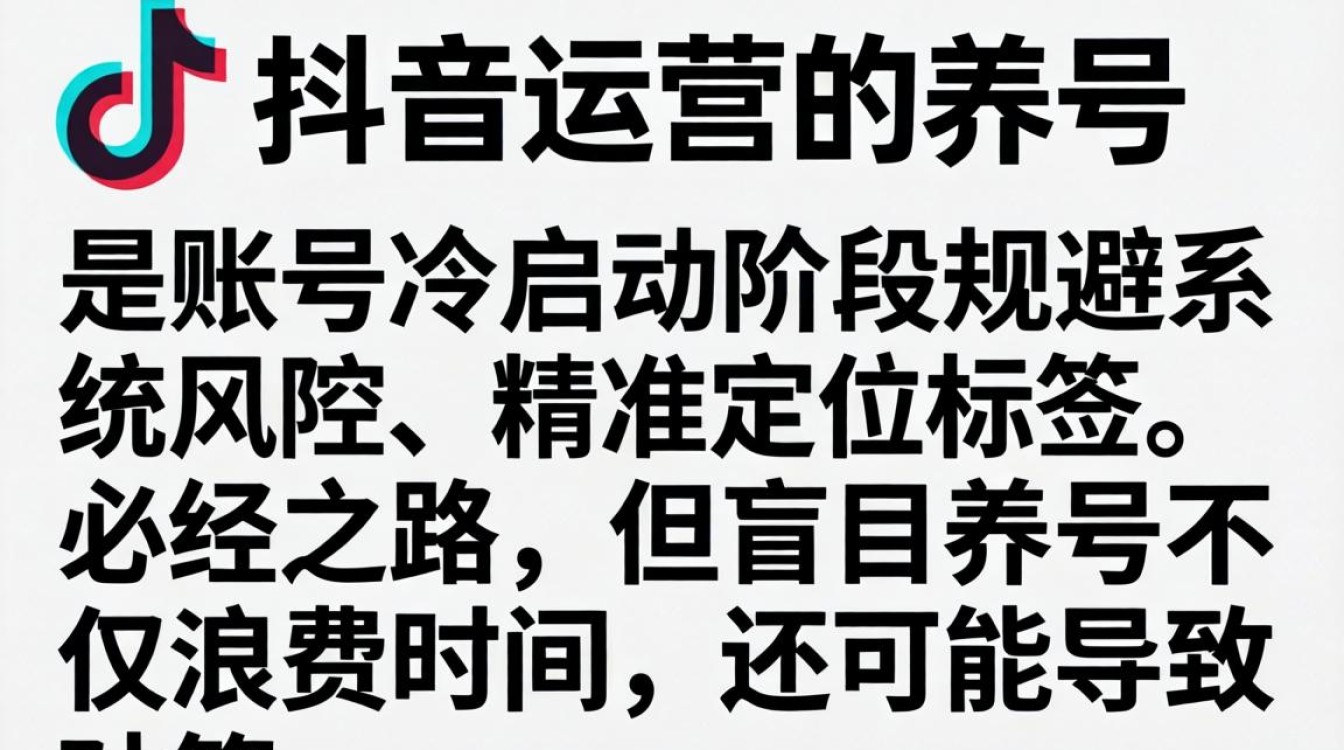 TikTok用养号吗