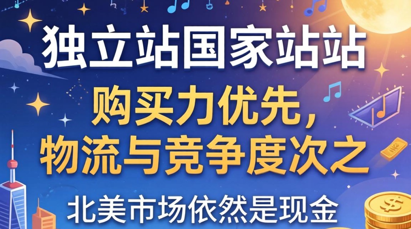 独立站国家站点怎么选择