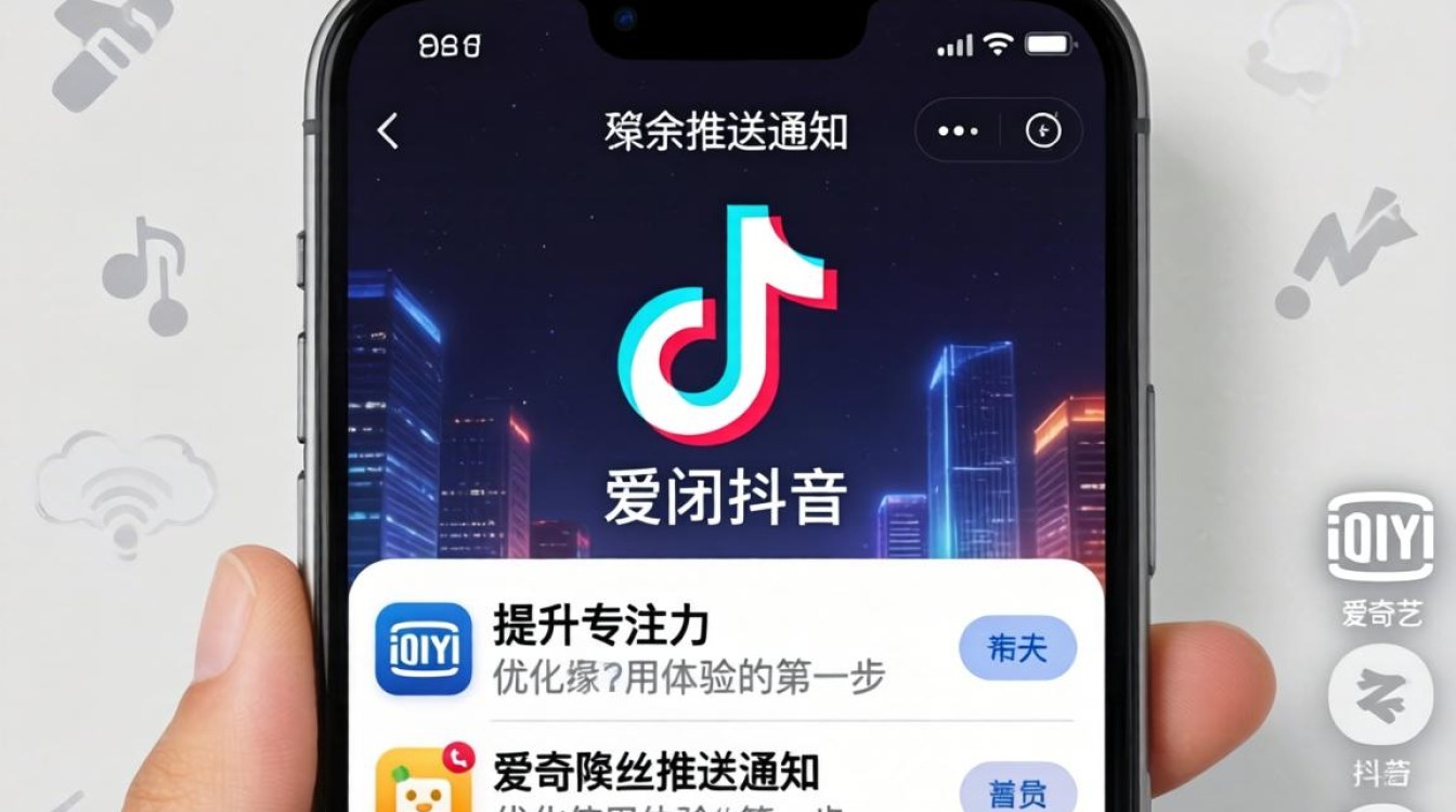 爱奇艺抖音推送怎么关