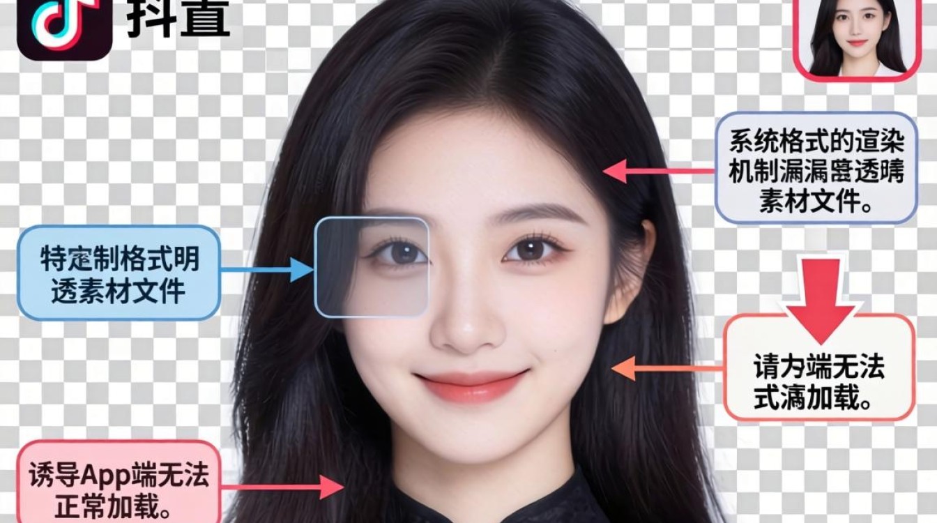 抖音头像怎么放透明图片