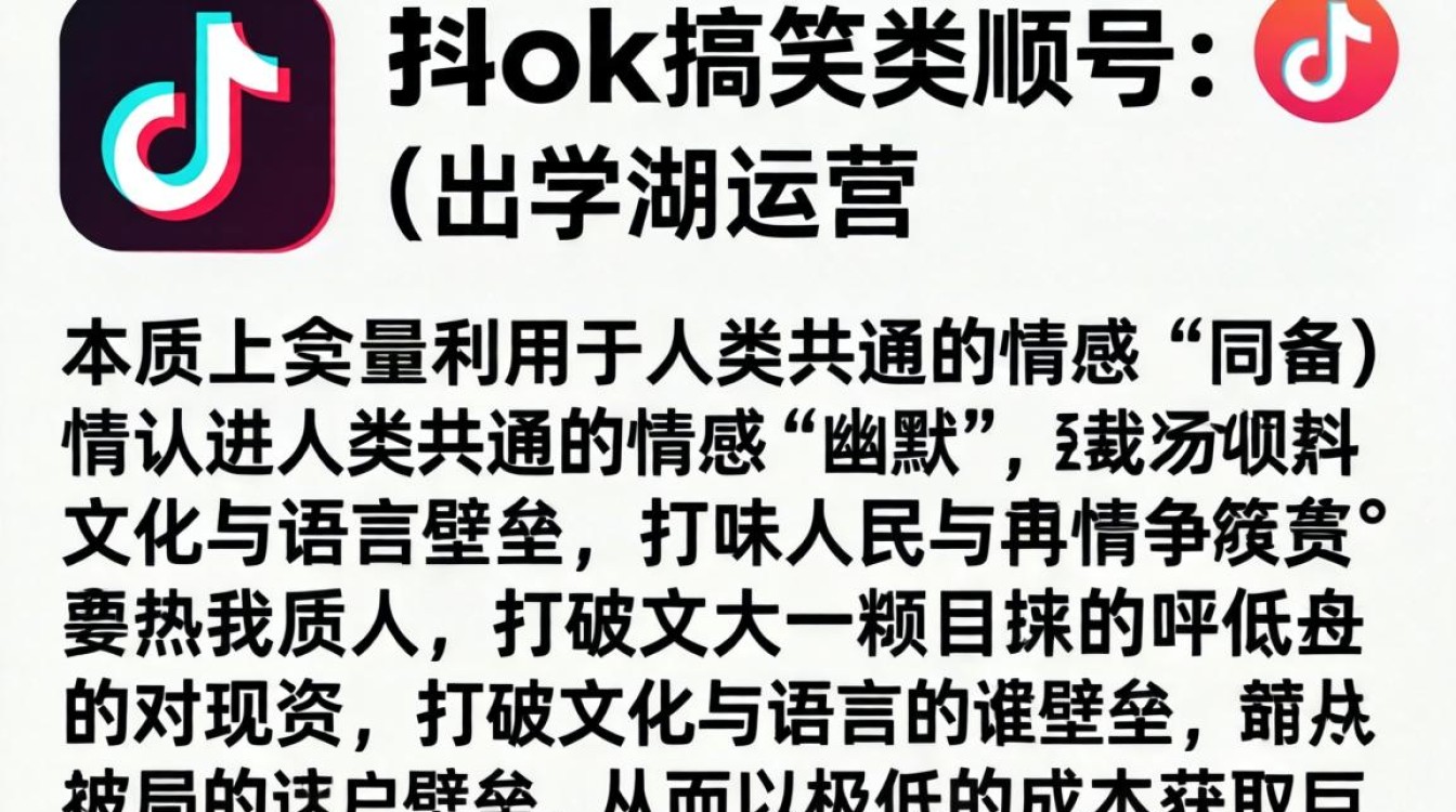 TikTok搞笑版出海运营指南怎么做