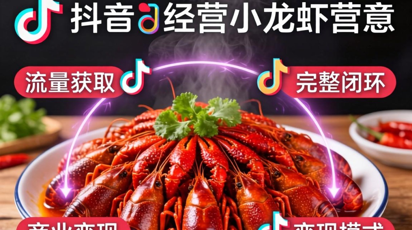 抖音卖小龙虾如何快速变现