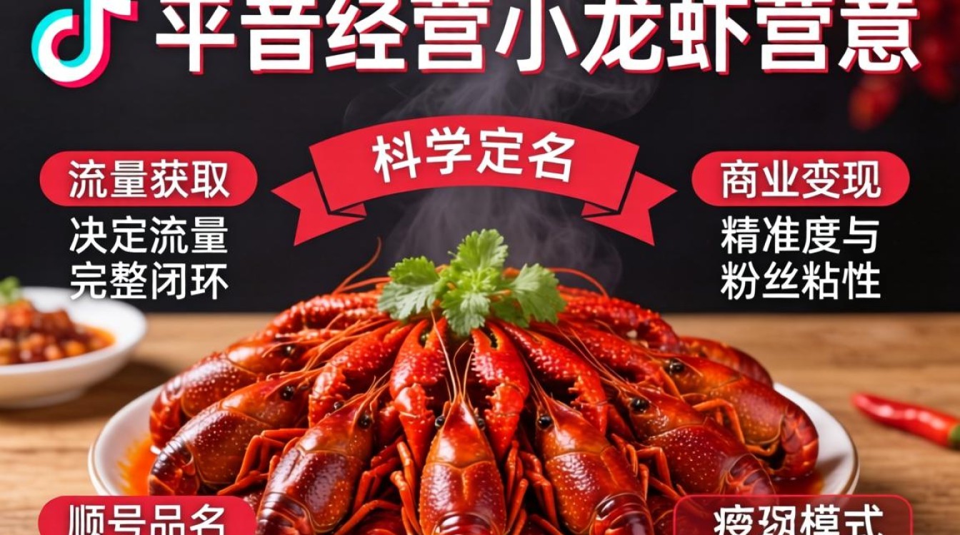 抖音卖小龙虾如何快速变现
