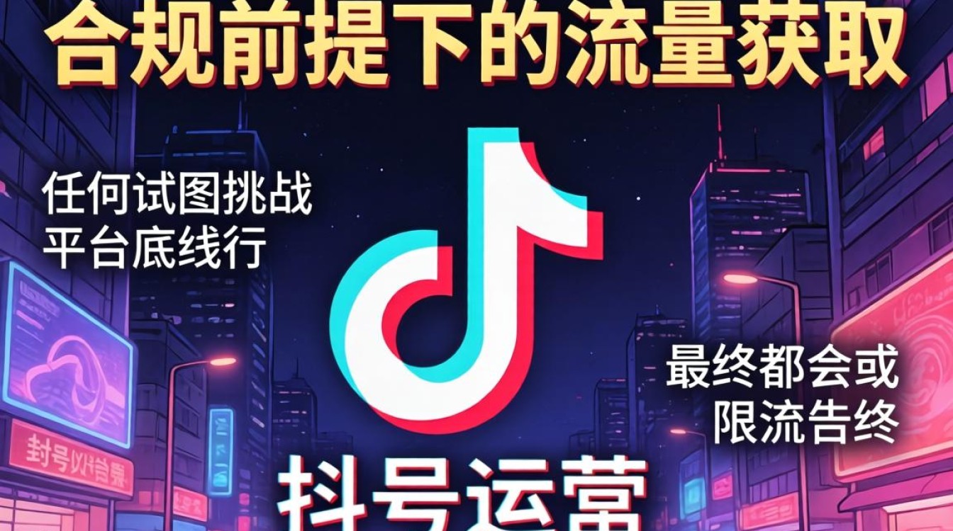 抖音雷区规避账号运营从入门到精通