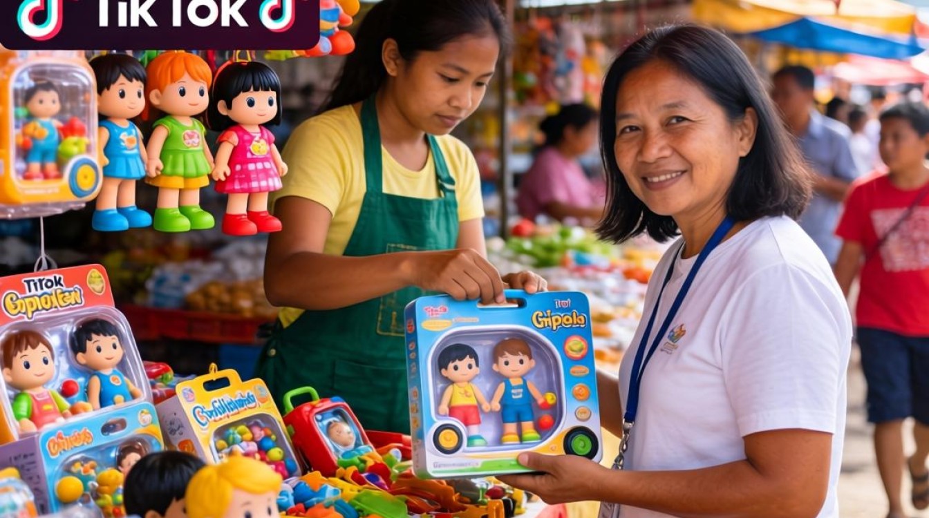 菲律宾儿童玩具tiktok拍摄技巧