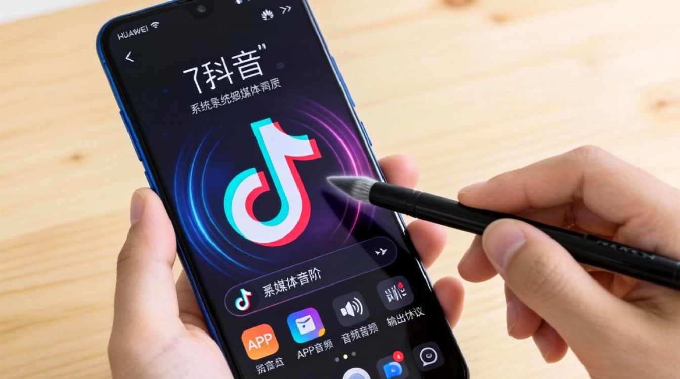 华为刷抖音怎么调声音小